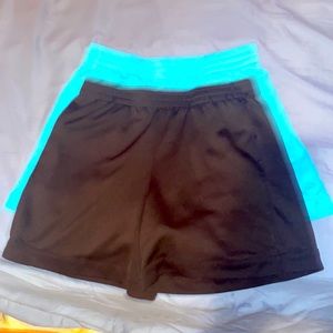 2 athletic shorts